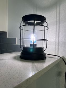 Lamp with Edison Bulb