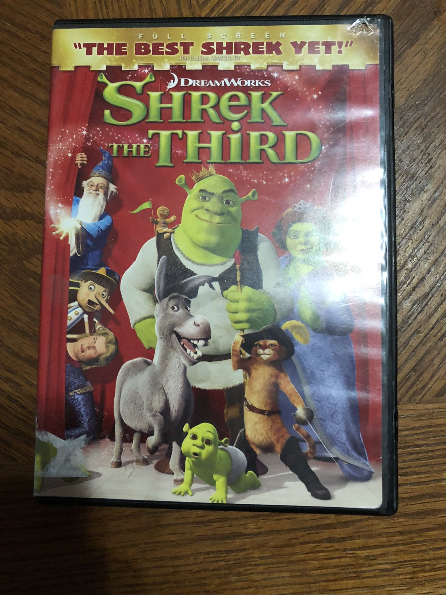 Shrek the third dvd