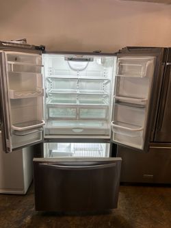 Stainless Steel Kitchen Aid Refrigerator