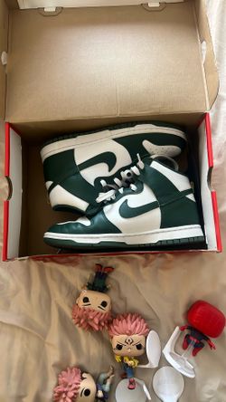 Green Dunks High Tops