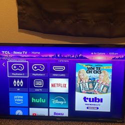 32” TCL With Roku