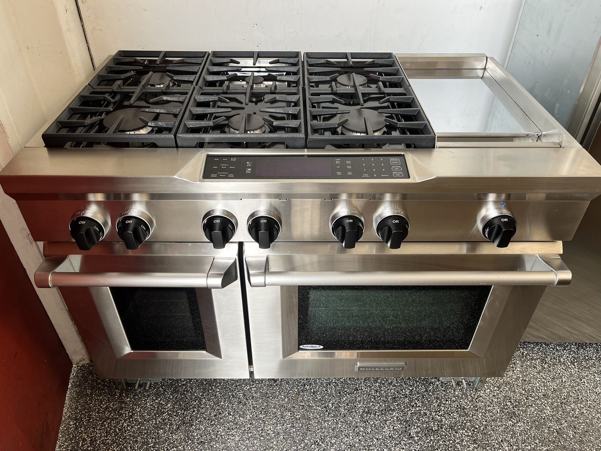 KitchenAid 48” Dual Fuel Range