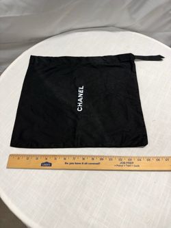 Chanel Black Dust Bag Drawstring Pouch