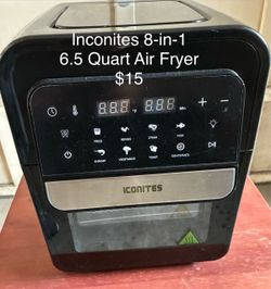 Inconites 8-in-1 6.5 Quart Air Fryer