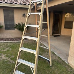 8 Foot Fiberglass Ladder