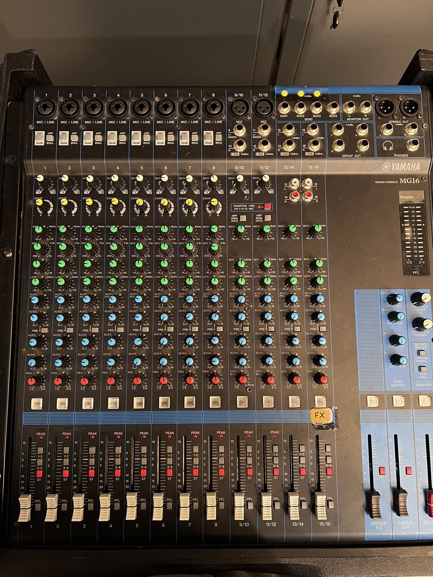 Yamaha MG16 Mixer Setup