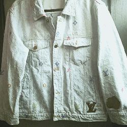 Louis Vuitton x Tyler the Creator Denim Jean Jacket – Rare 🔥