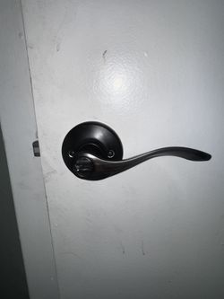 Black Aged bronze Door Wave Handle