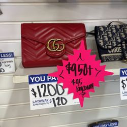 Red Gucci NEW MARKDOWN TODAY ONLY !