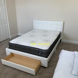 Bed Frame New In The Box With Mattress Same Day Delivery. Queen Size Full Size