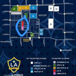 La Galaxy Vs Austin Fc Lot 15 Parking Pass TODAY!