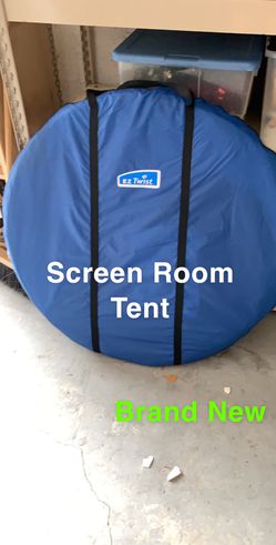 Tent Camping - screen room tent with instructions