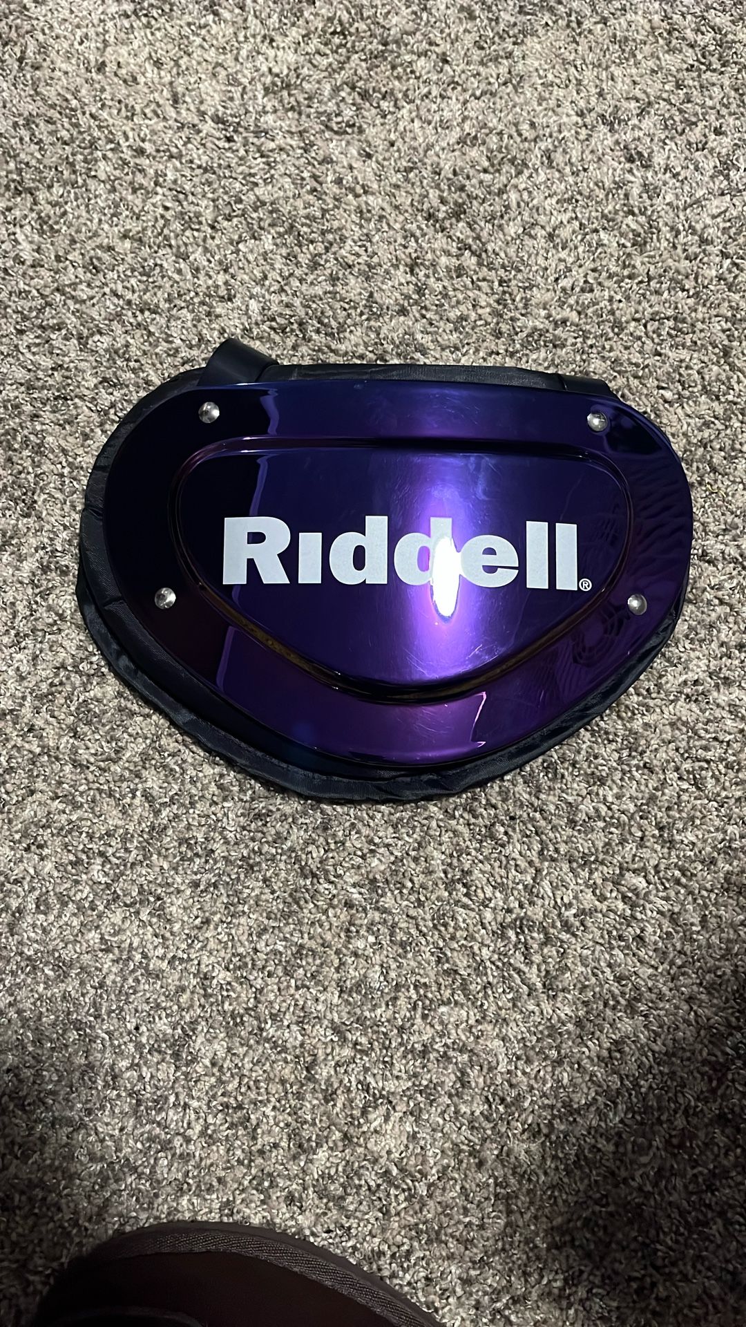 Riddell Back Plate Color Shift
