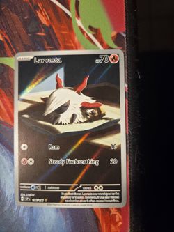 Pokemon Larvesta 196 Surging Sparks