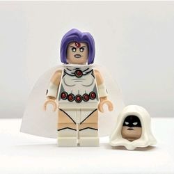 LEGO DC Comics Light Custom LC The Shadow Sorceres White Raven Minifigure NEW