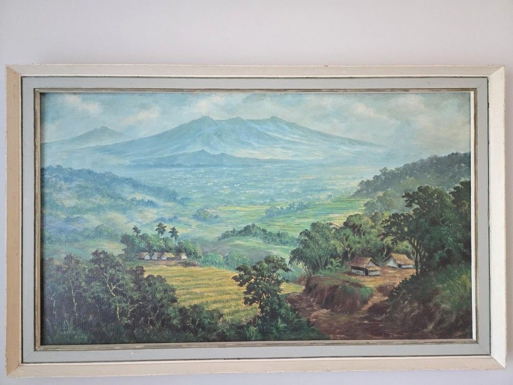 Large Vintage Painting