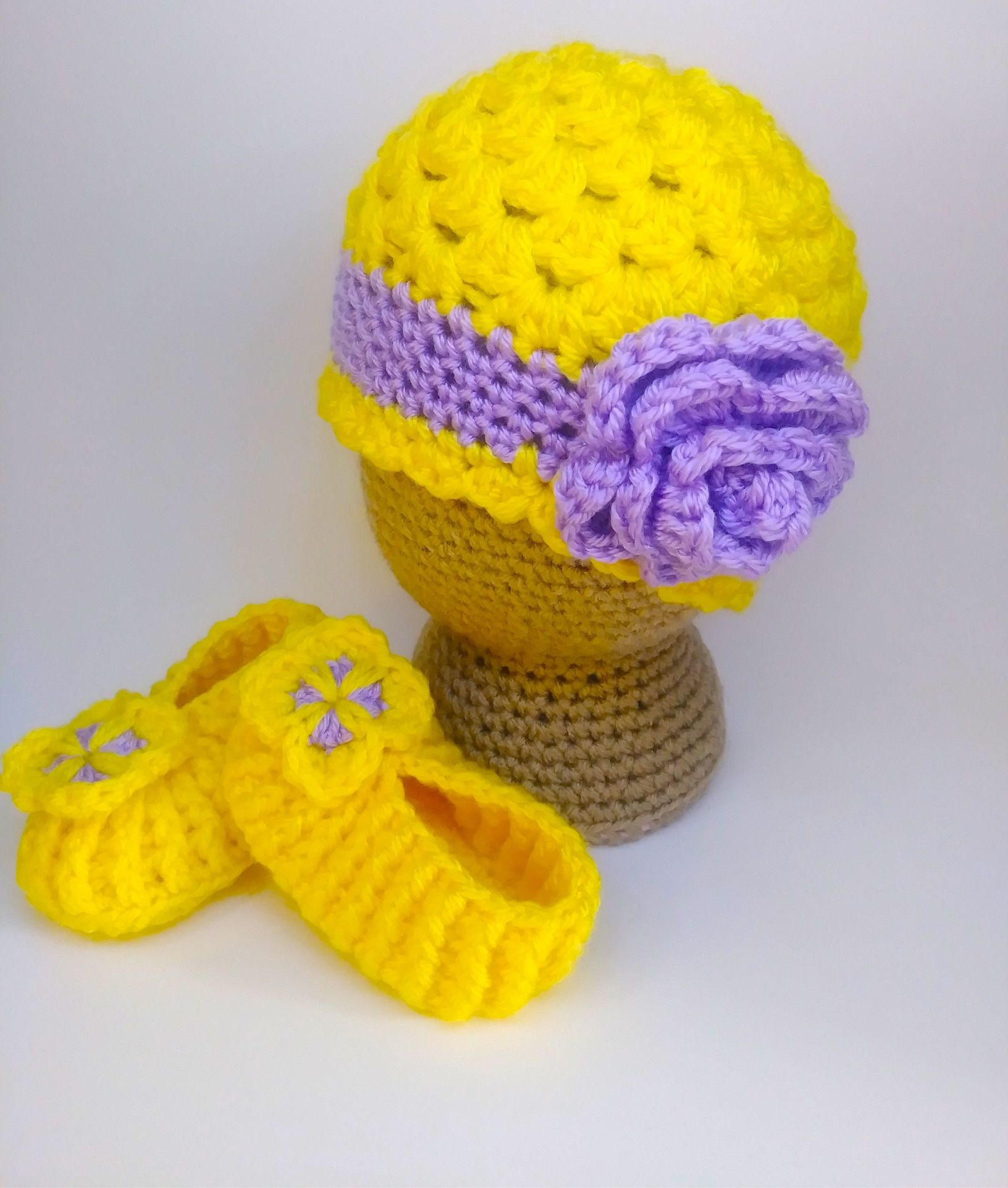 Cute Baby Crochet Set