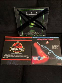 Laserdisc lot of 3