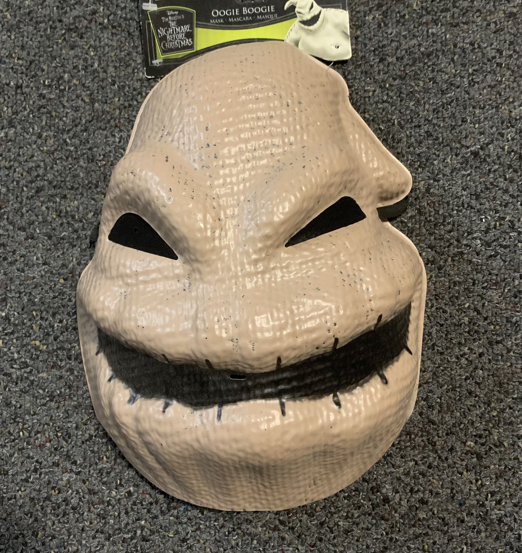 New Nightmare Before Christmas Oogie Boogie plastic mask Halloween Costume Accessory