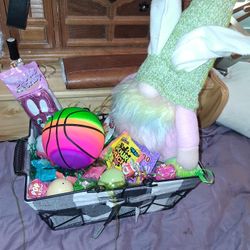 Gnomes Play Basketball Too Easter Basket 