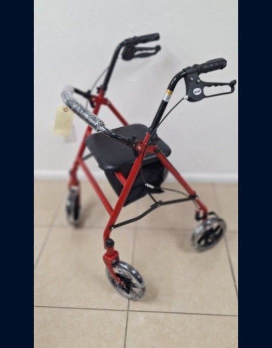 4 Wheel Rollator Walker With Seat
