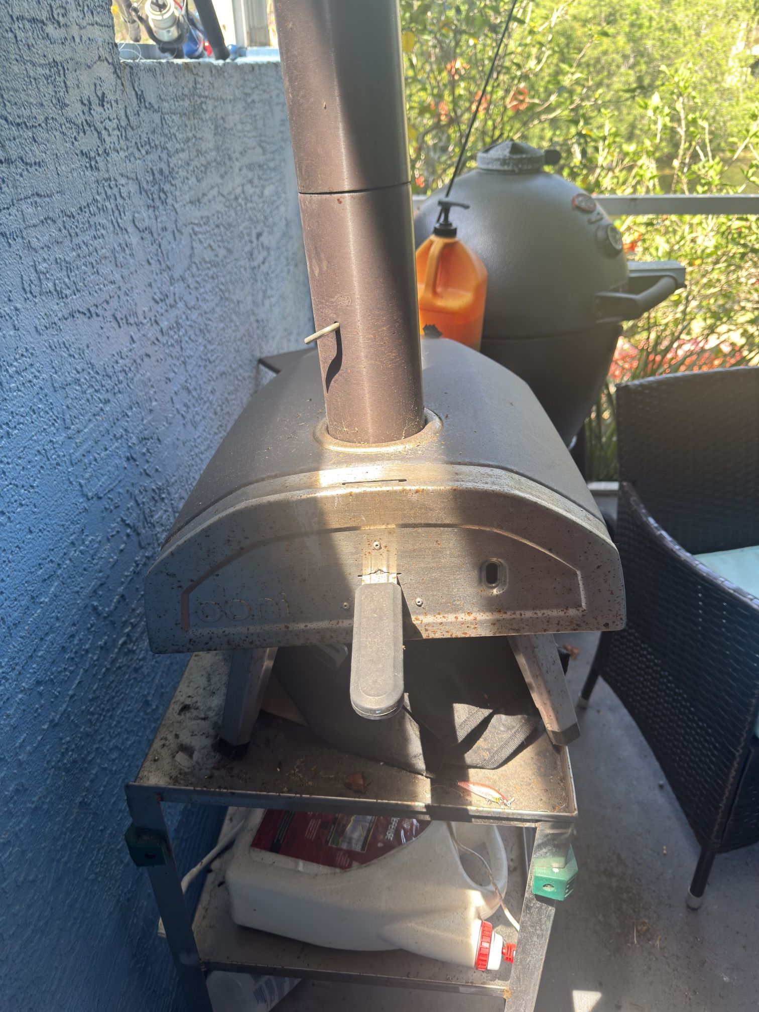 outdoor pizza fryer