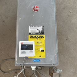 Rheem eco160dvln3-1 tankless water heater natural gas 4.1 gallons per minute