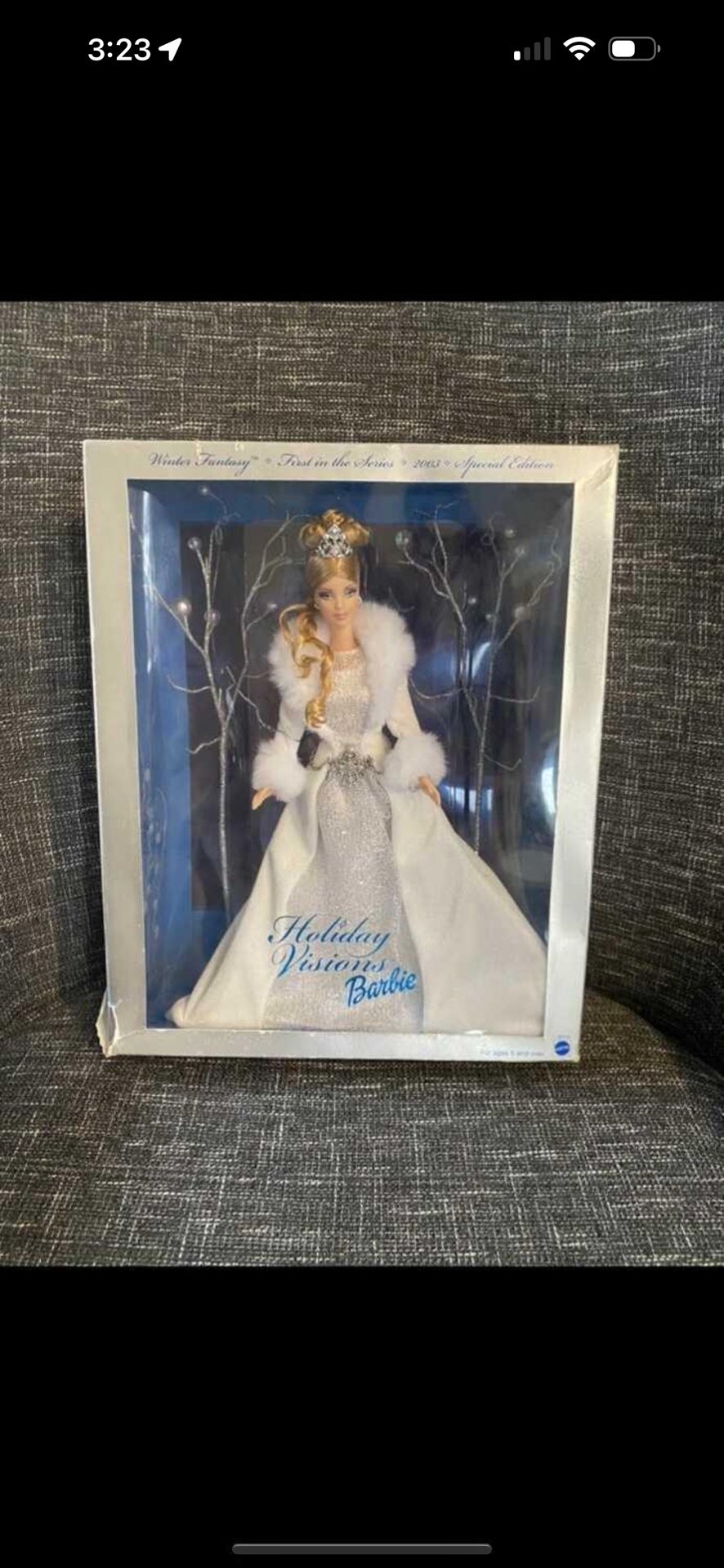 winter fantasy 2003 special Edition Barbie. brand new