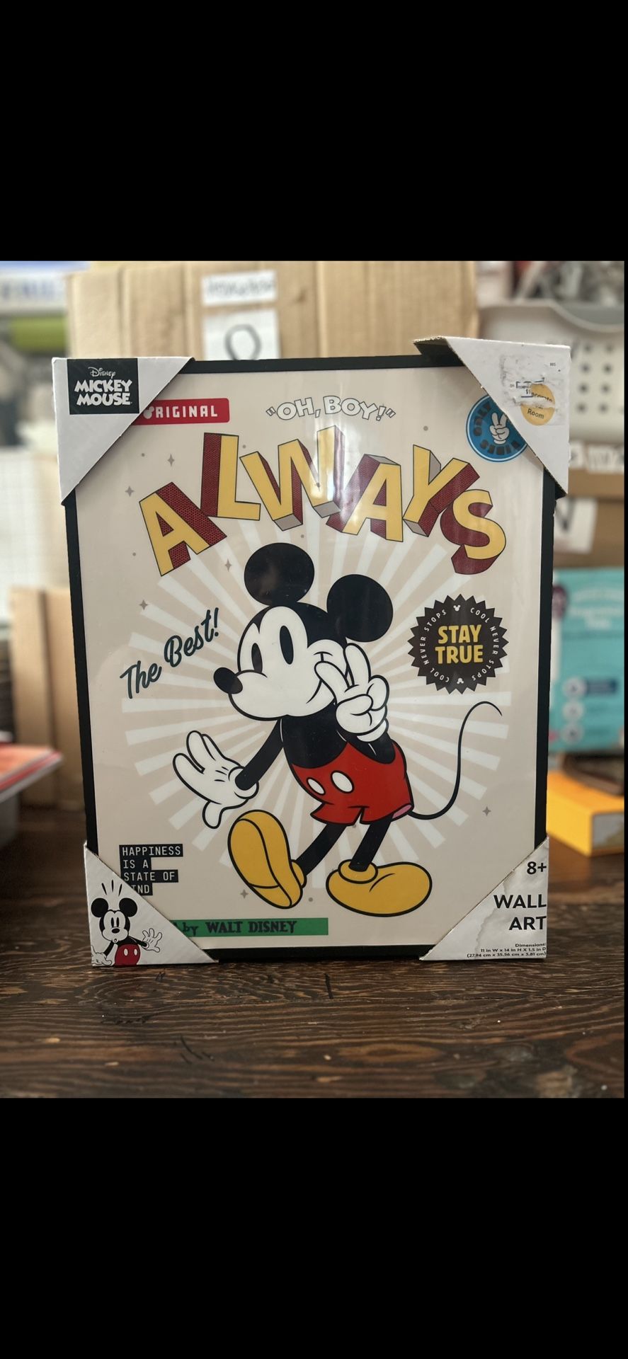 Disney Oh, Boy! Always Mickey Mouse Wall Art