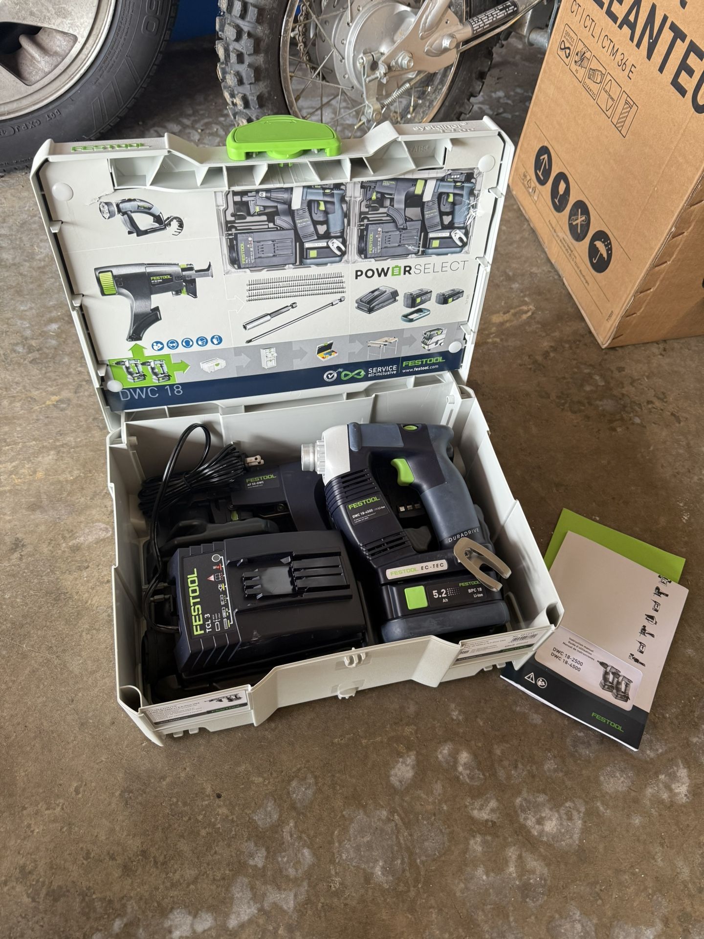 Festool DURADRIVE DWC 18-4500 HPC 4.0 I-Plus Drill Driver