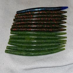 Multi Variety Pack Of 13 Senko Fishing Soft Plastic Lures