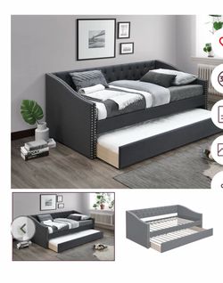 Daybed twin and twin not including mattress