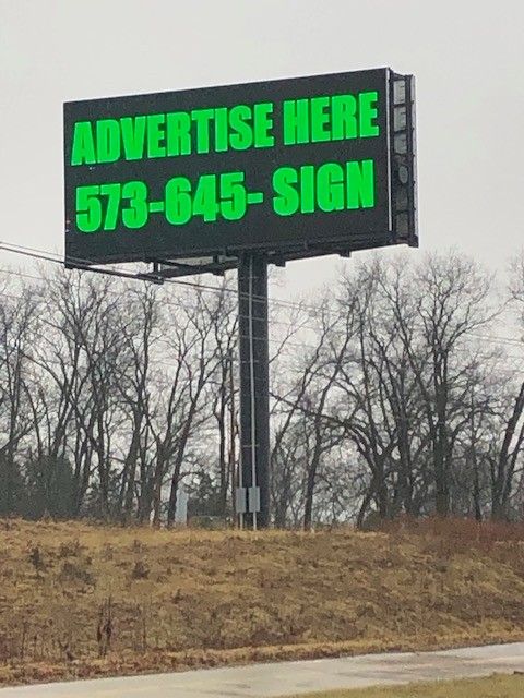 Digital Billboard and Parcel On Hwy 63