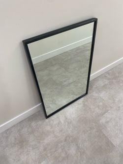 Black Frame Mirror