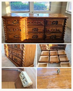 Vinage dresser solid oak