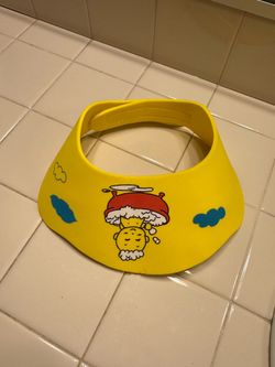 Baby Shower Cap Hat Soft Adjustable Bath Head Cap Visor for Washing Hair Safe Shampoo Shower Bathing Protection Head Eye Ear,Shampoo Caps for Toddler,