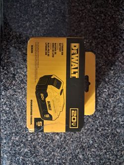 Dealt 5ah 20v battery