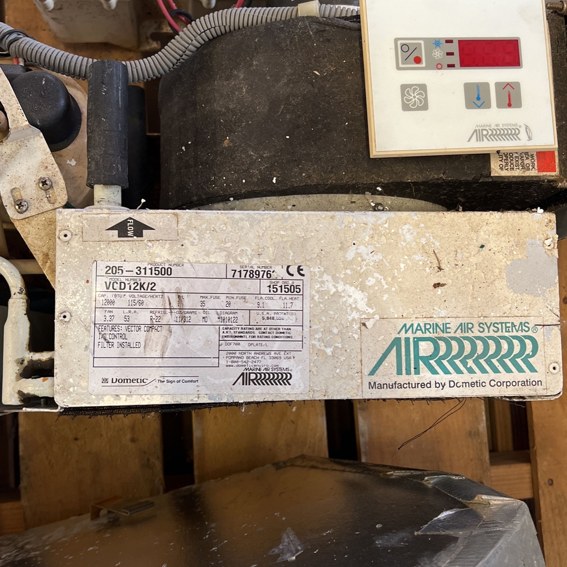 Marine Air System Model VCD12K/2