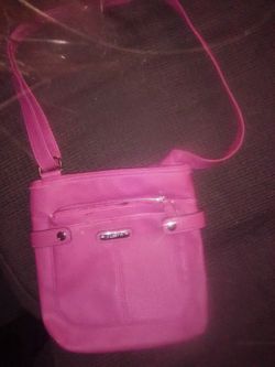 Pink Crossbody Shoulder Bag