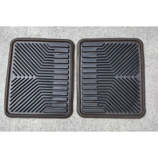 All-Weather Vehicle Floor Mat Pair