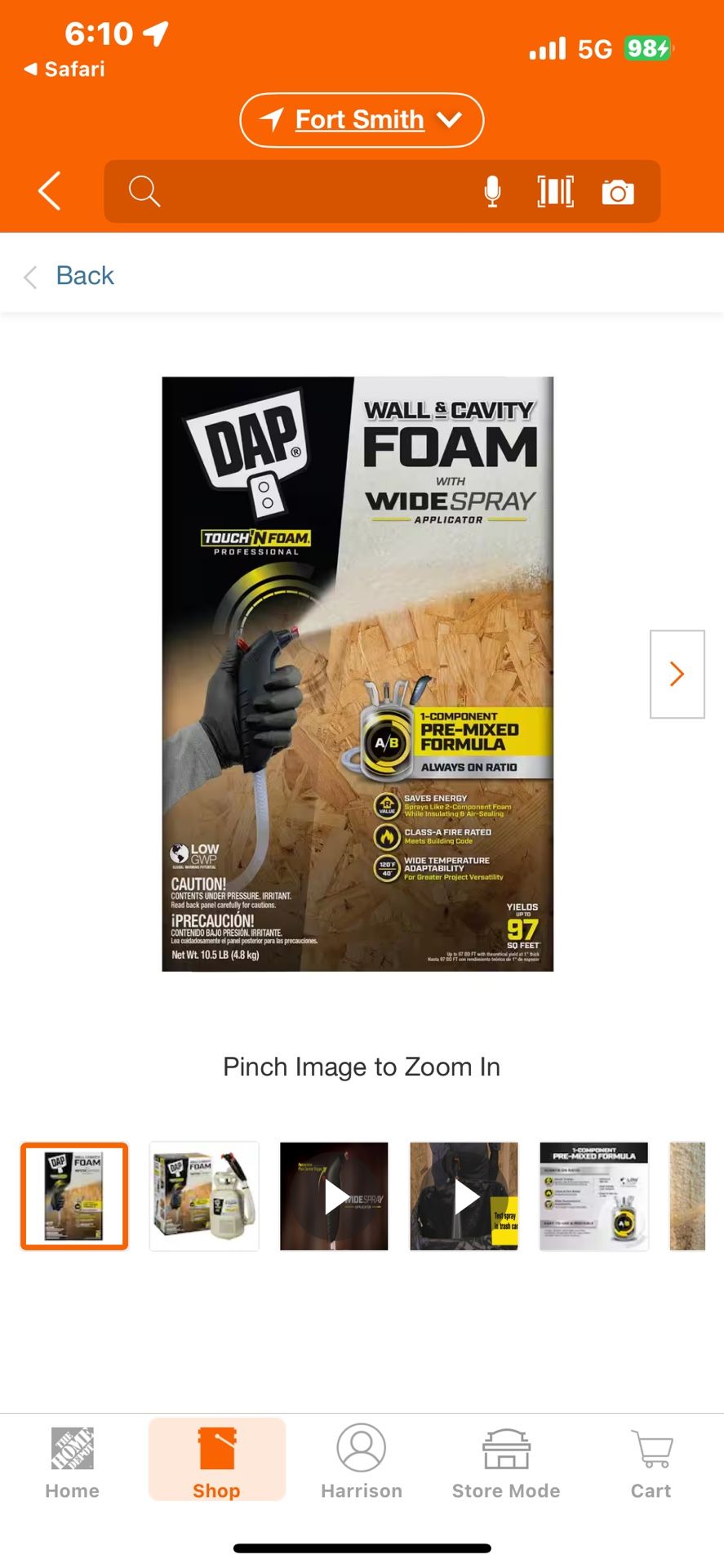 DAP Spray Foam