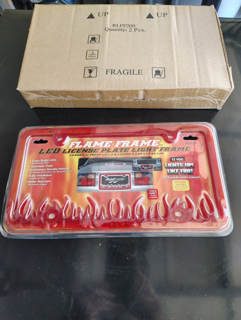 Roadmaster LED Flame Frame
