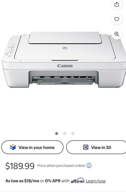 Printer All In One Pixma Mg2522