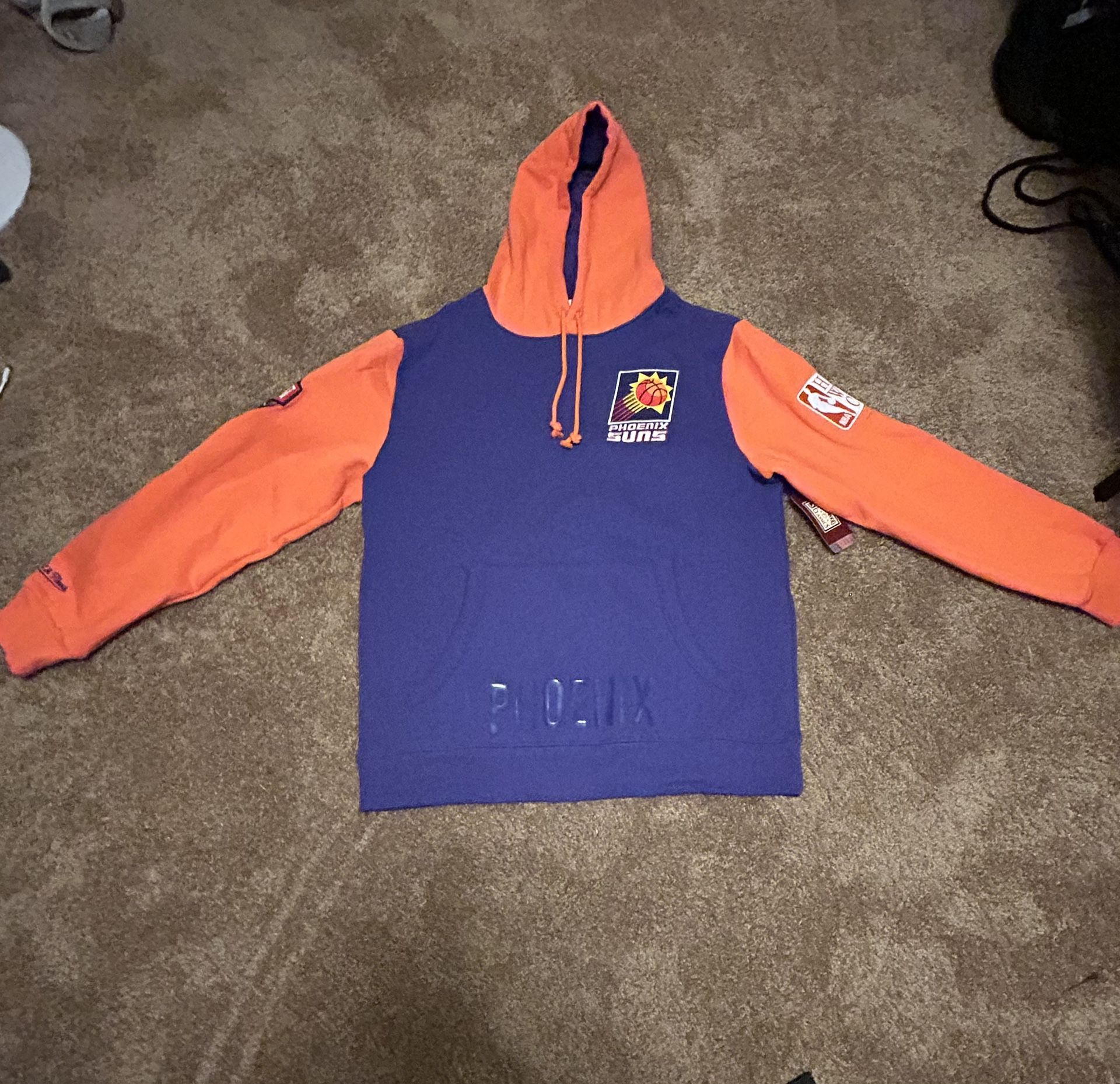 Sun Hoodie vintage Mitchel & Ness NWT