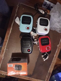 Multiple Personal Ceramic Heaters