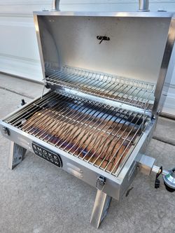 Smoke Hollow Stainless Steel Tabletop Grill