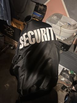 Brand New Security Bomber Jacket