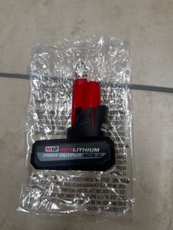Milwaukee m12 5.0 high output