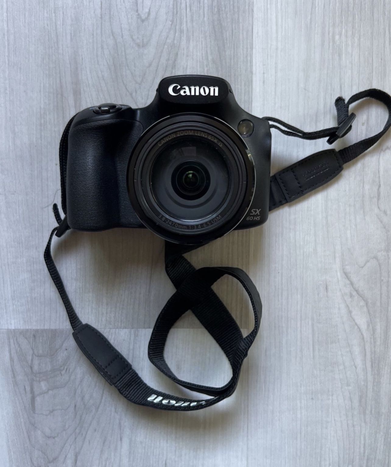 Canon PowerShot SX60 HS 16.1MP 65x Optical Zoom Wifi / NFC Digital Camera Black