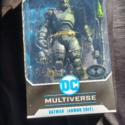 Mcfarlane Armored Batman Platinum Edition Collectable Figure 